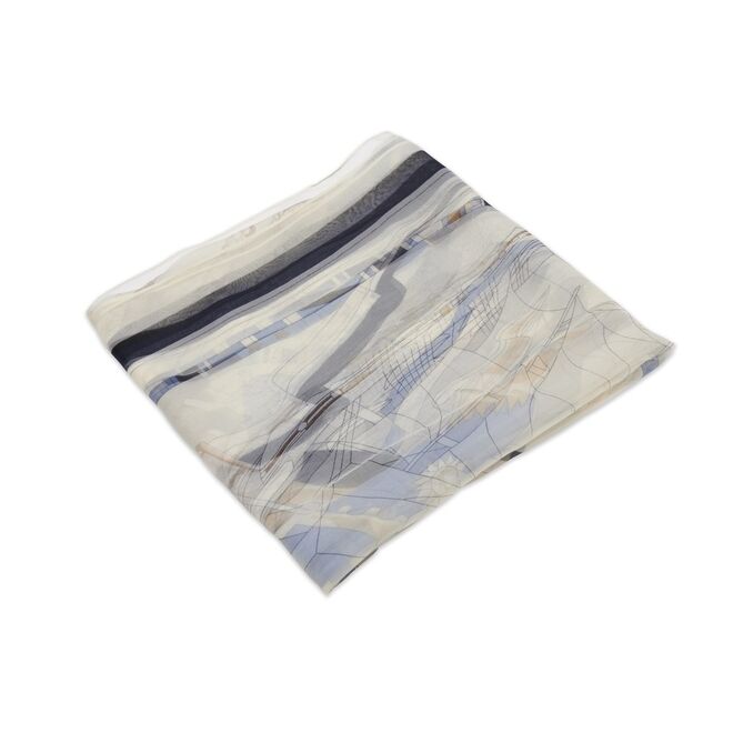 Lenço Riga em musselina, €38, Tosca Blu.