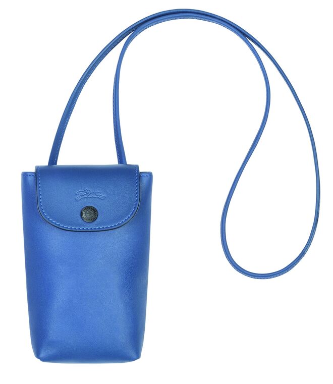 Capa telémovel Le Pliage Cuir em pele, €120, Longchamp.