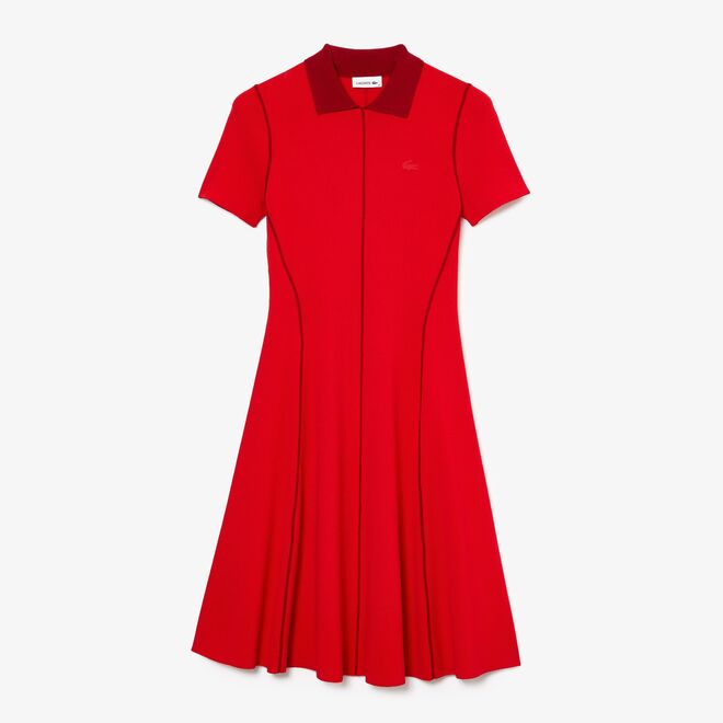 Vestido em algodão, €275, Lacoste.