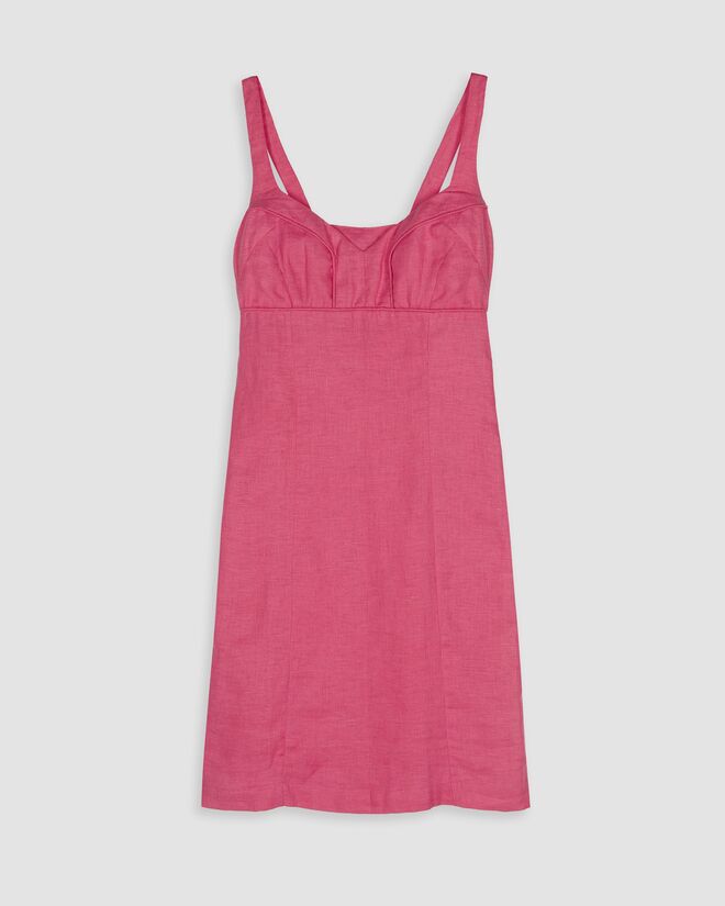 Vestido em linho, €165, Perigo na House of Curated.