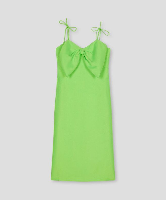 Vestido em algodão, €237, MSGM.