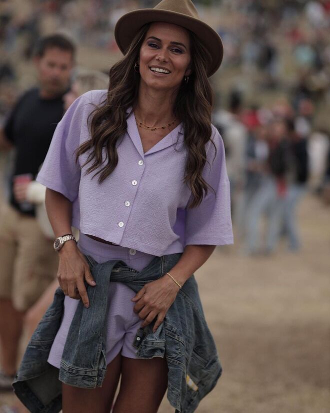 Cláudia Vieira no Rock in Rio 2022