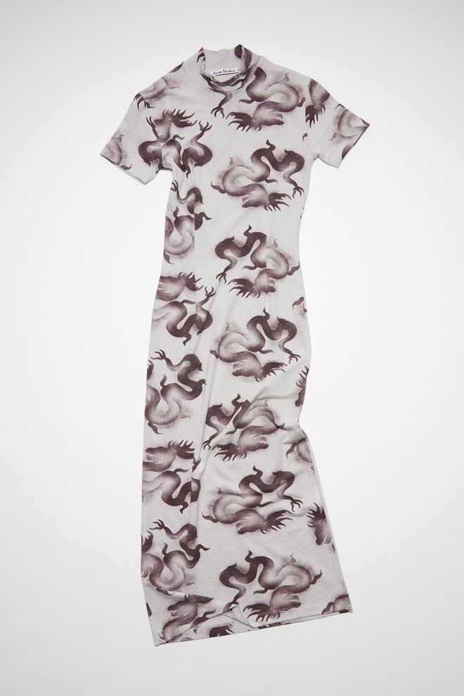 Vestido em malha de algodão, antes €420 agora €252, Acne Studios