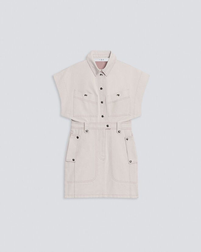 Vestido em algodão, antes €375 agora €225, Iro Paris