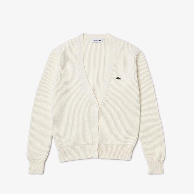 Cardigan em algodão, antes €195 agora €97, Lacoste
