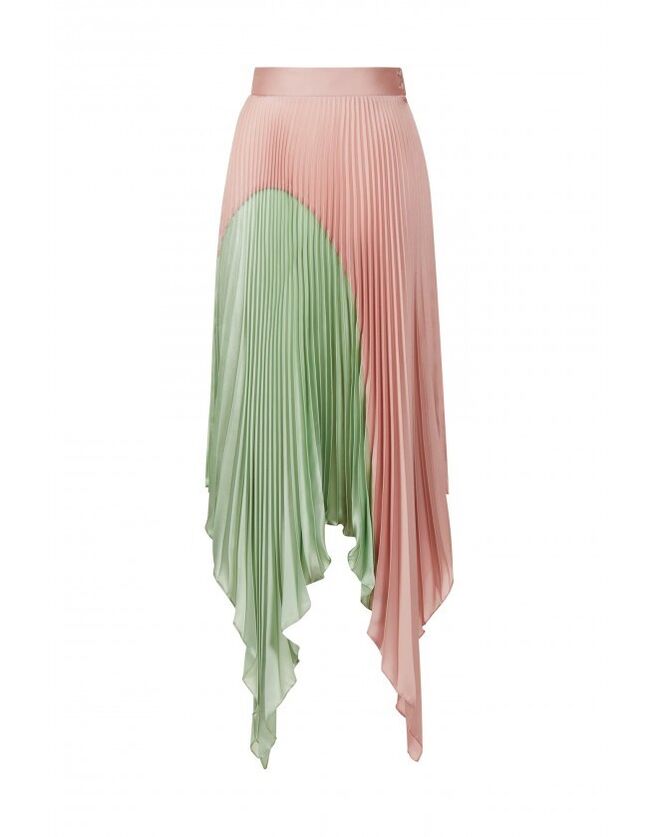 Saia plissada em seda, antes €380 agora €190, Diogo Miranda