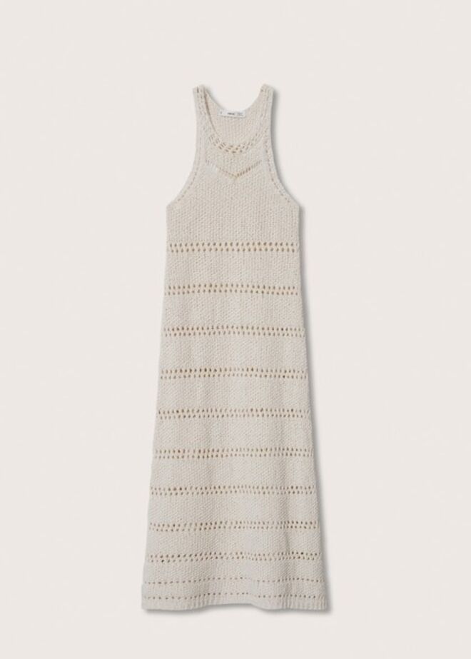 Vestido de malha rendado, antes €39,99 agora €29,99, Mango