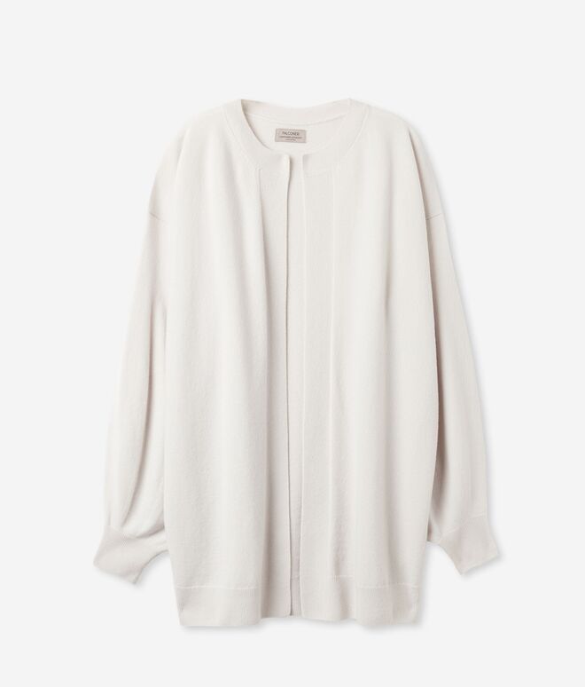 Cardigan em seda e caxemira, €298, Falconeri