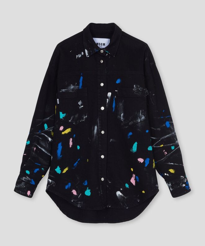 Camisa em ganga, €267, MSGM