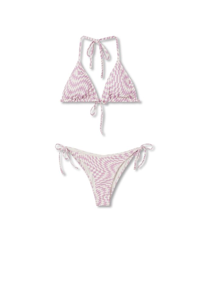 Top de biquíni, €19,99, e cueca de biquíni, €12,99, Mango