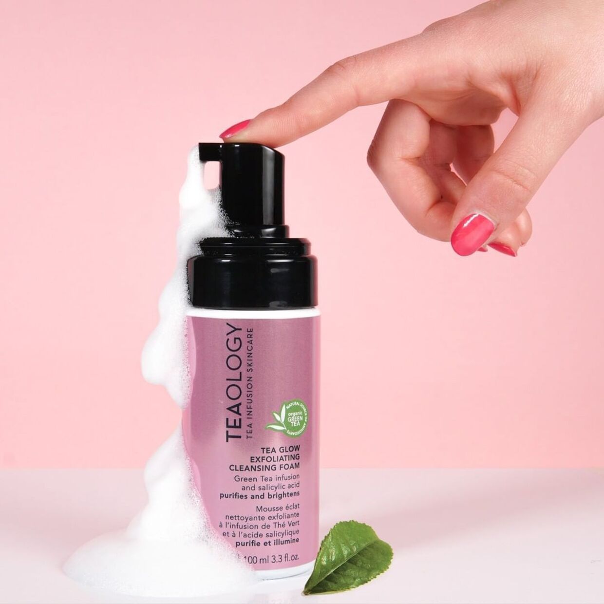 Tea Glow Exfolianting Cleasing Foam da Teaology