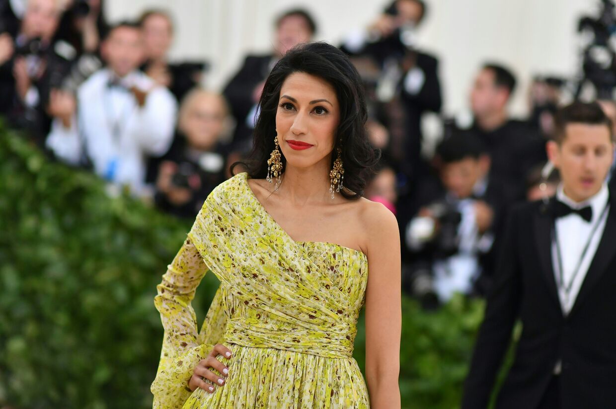 Huma Abedin na MET Gala de 2018