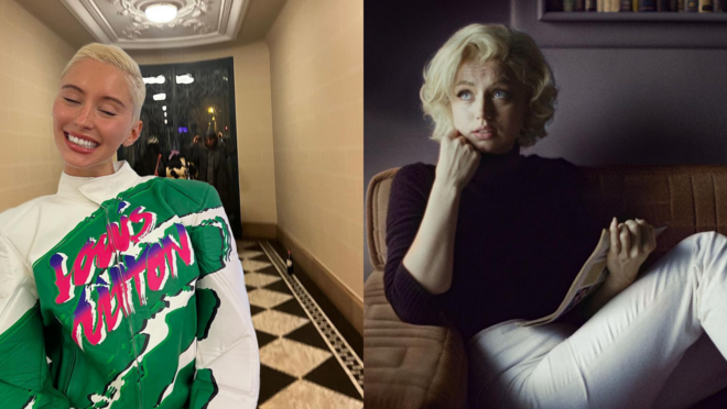 Iris Law / Ana de Armas em 'Blonde' (2022)