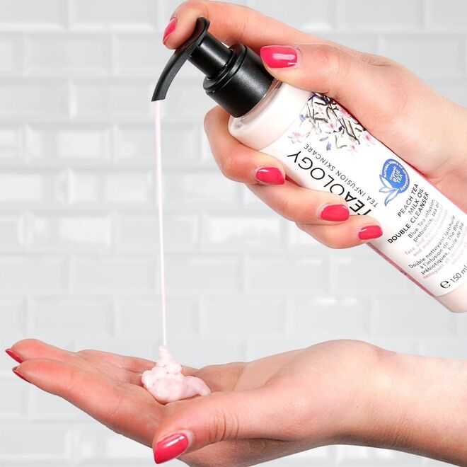 Peach Tea Milk Oil Double Cleanser