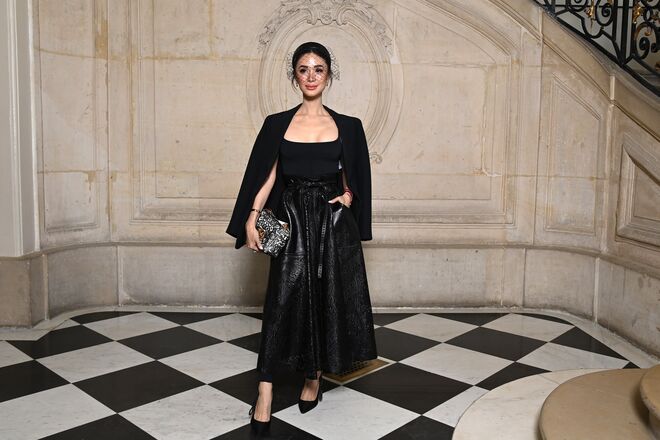 Heart Evangelista no desfile Dior