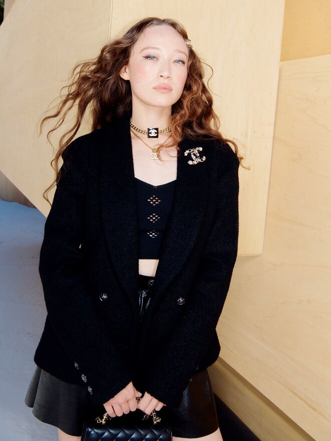 Havana Rose Liu no desfile Chanel