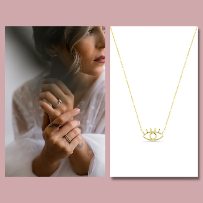 Anel Eterno, €39,90 e anel Maio €29,90. Colar Anis, €39,90, Inês Rochinha