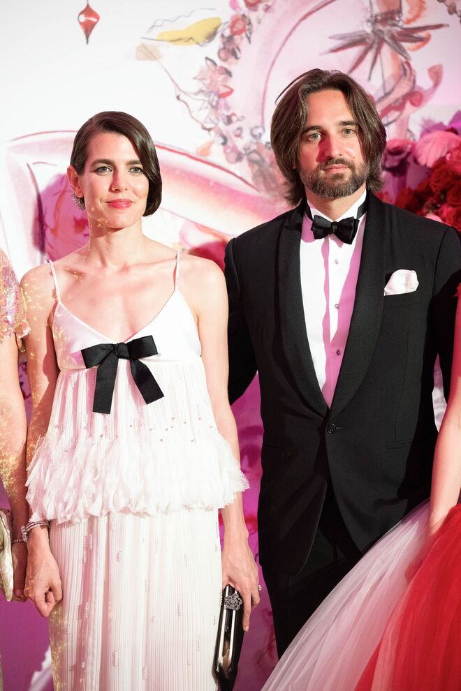 Charlotte Casiraghi e o marido Dimitri Rassam