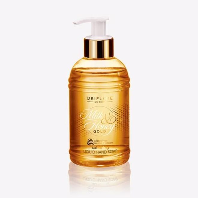 Sabonete Líquido Suavizante Milk & Honey Gold, €14, Oriflame