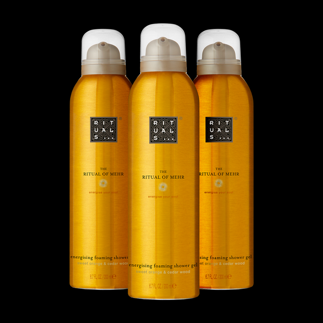 Pack Espuma de banho The Ritual of Mehr, €23,90, Rituals