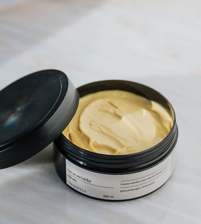 Creme corporal Bronzeada Pós-sol, €21,30, Frederica