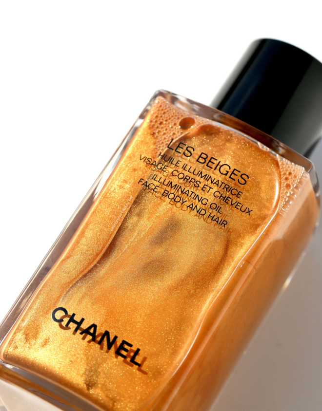 Óleo iluminador corporal Les Beiges, €80, Chanel