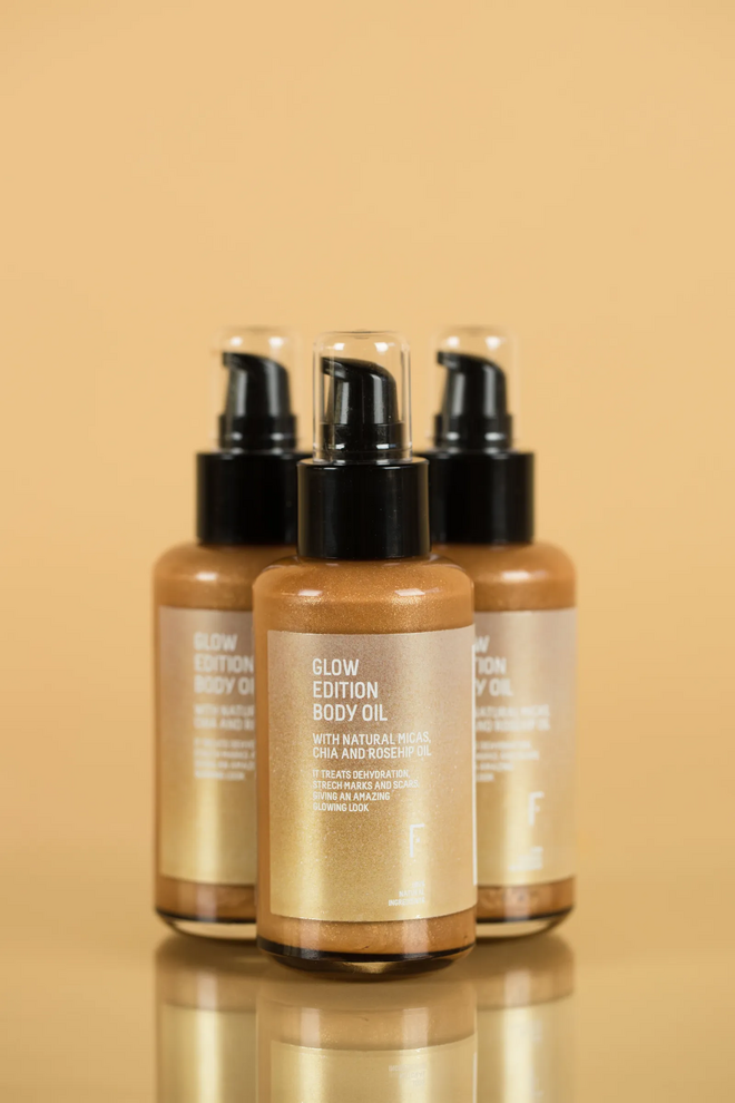 Óleo iluminador corporal Glow Edition Body Oil, €29, Freshly Cosmetics