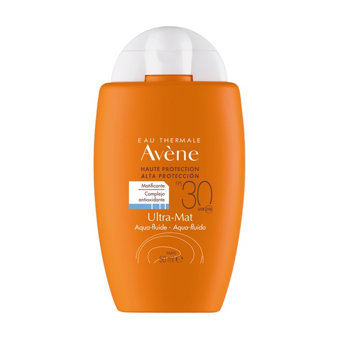 Fotoprotetor Aqua-Fluid Ultra- Mat SPF30, €11,90, Avène na Wells