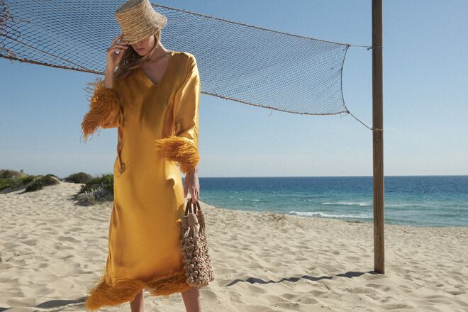 Vestido da coleção Resort Eudaimonia, PAULA, exclusivo na Fashion Clinic (preço sob consulta)