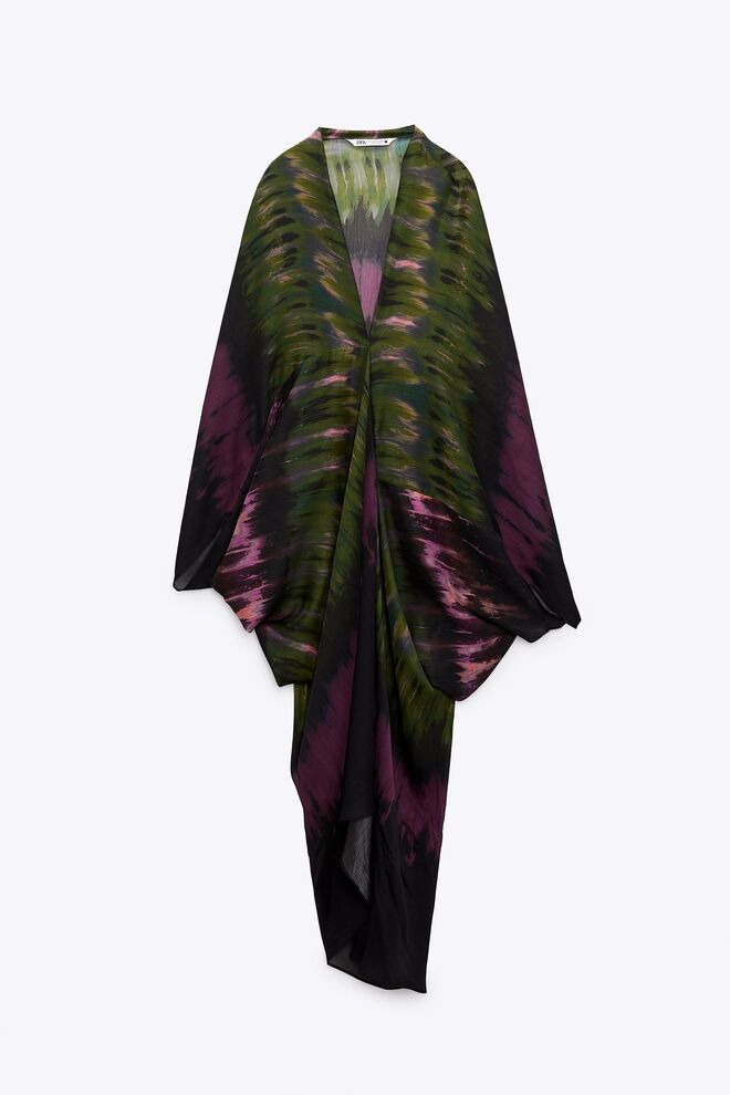 Kaftan, €59,95, Zara