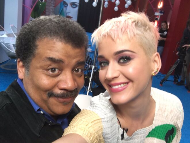 Katy Perry e Neil Tyson
