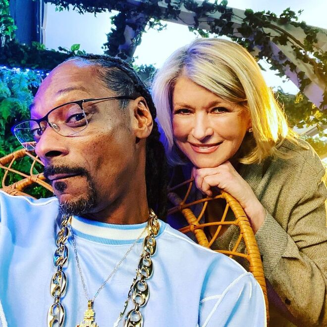 Martha Stewart e Snopp Dogg
