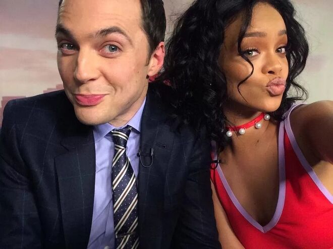 Rihanna e Jim Parsons 