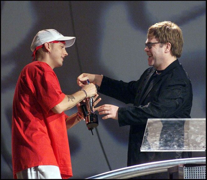 Elton John e Eminem