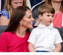 Kate Middleton sobre o príncipe Louis. "Continuo a achar que é o meu bebé"