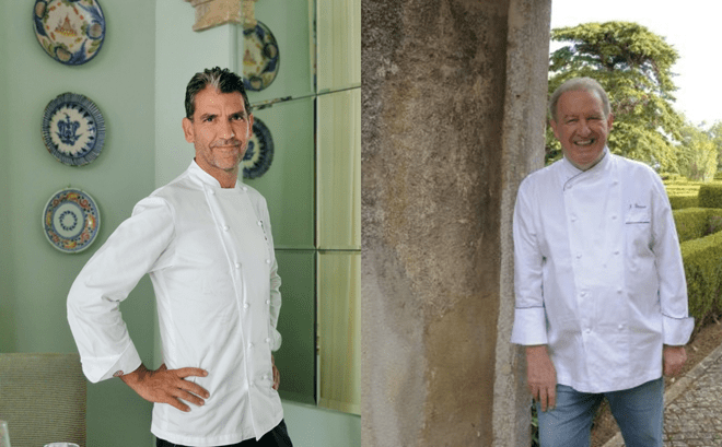 Chef Paco Roncero e chef Joachim Koerper