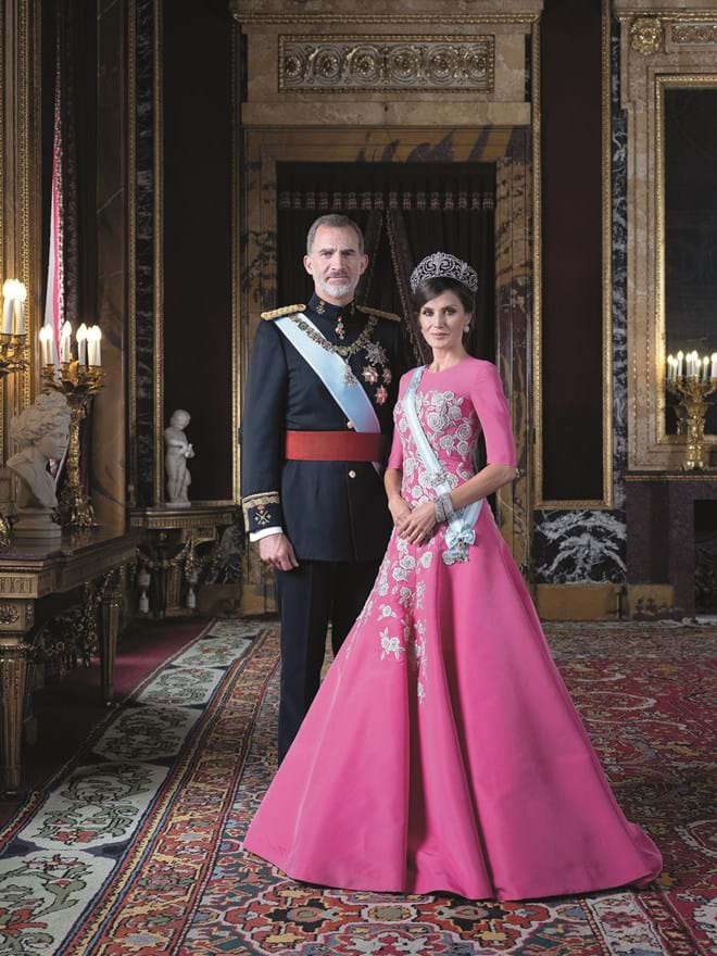 Ο βασιλιάς Φελίπε ΣΤ' και η βασίλισσα Λετίσια της Ισπανίας