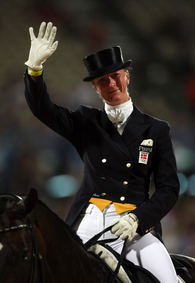 Princesa Nathalie de Sayn-Wittgenstein-Berleburg durante o oitavo dia dos Jogos Olímpicos de Pequim, 2008