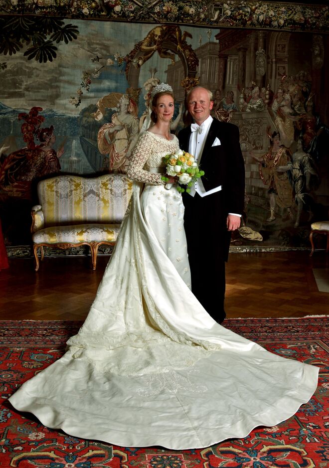 Princesa Nathalie e Alexander Johannsmann celebraram a cerimónia religiosa a 18 de junho de 2011, na Alemanha