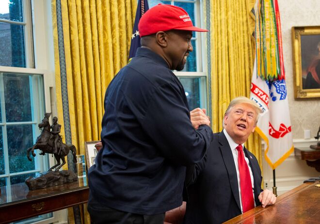 Kanye West e Donald Trump