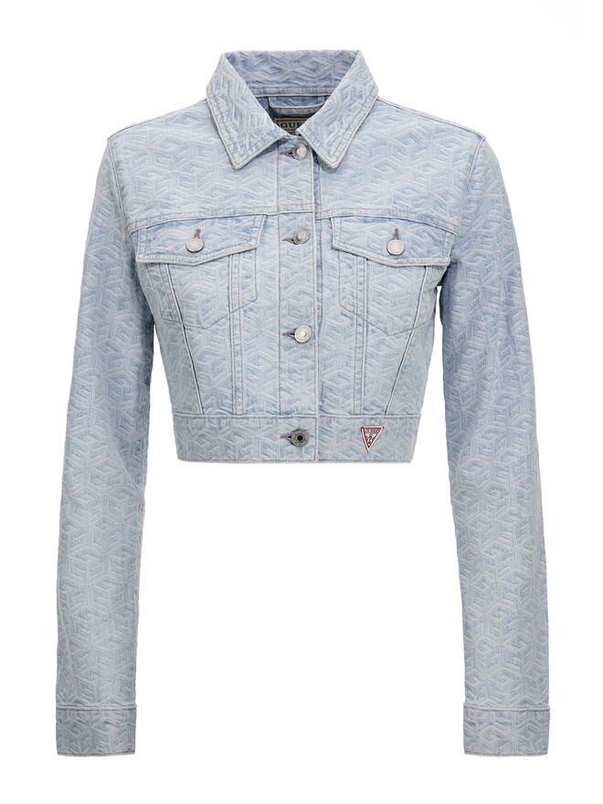 Blusão Denim Garden, €200, Guess