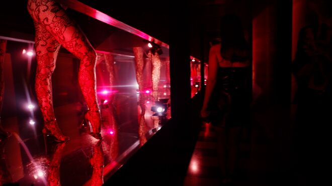 Na festa da Calzedonia, em Paris