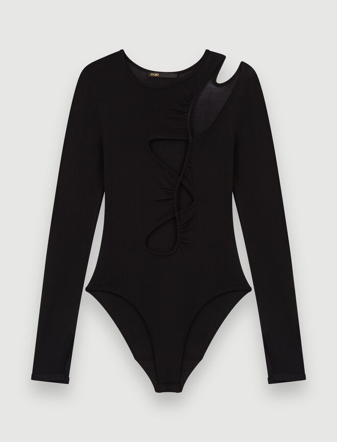 Body em malha, €175, Maje