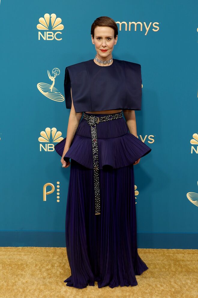 Sarah Paulson, em Louis Vuitton