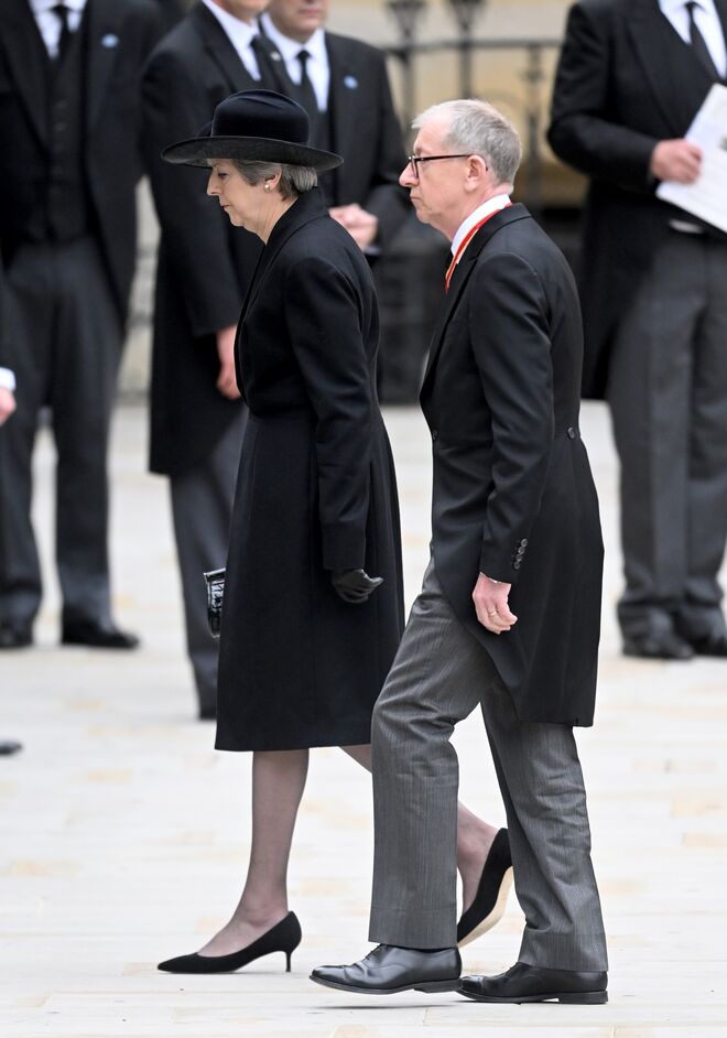 Theresa May e Filipe May  