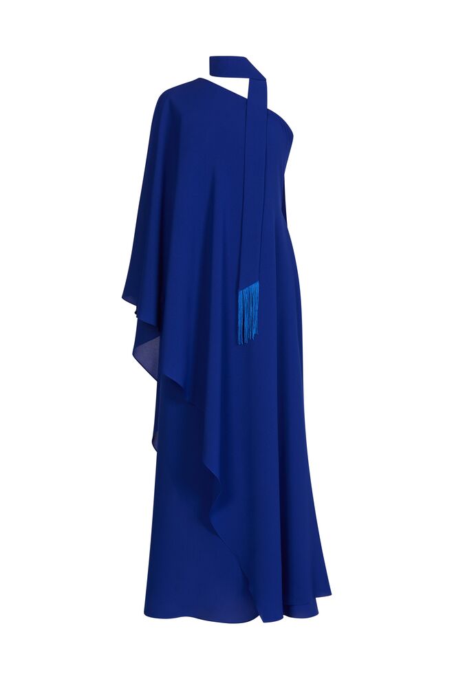 Vestido em seda, preço sob consulta, Diogo Miranda