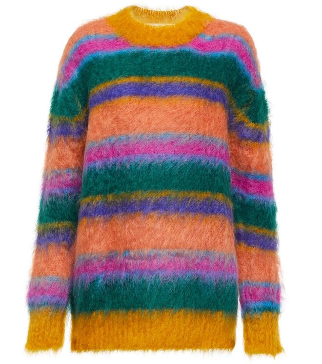 Camisola em mohair, €890, Marni em Mytheresa.com