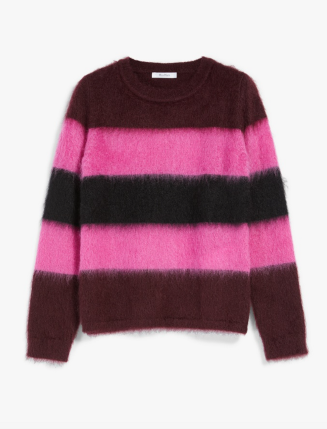 Camisola em mohair, €355, Max Mara