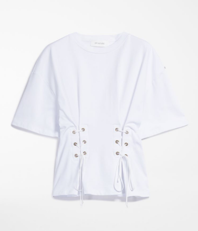 T-shirt em algodão, €159, Sportmax