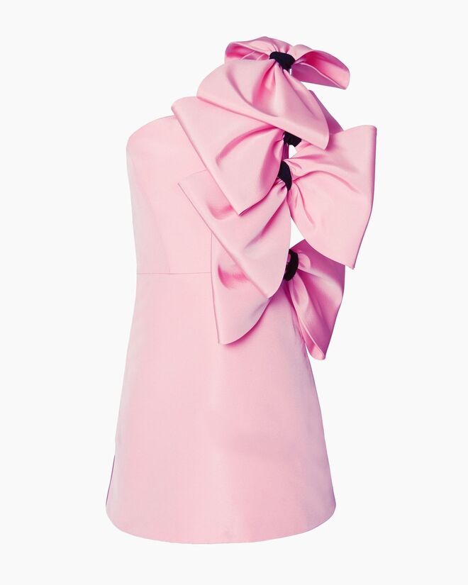 Vestido em seda, preço sob consulta, Carolina Herrera
